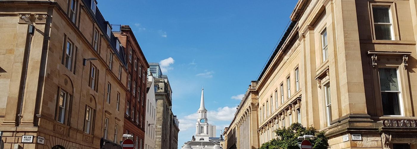 a skyline view of glasgow